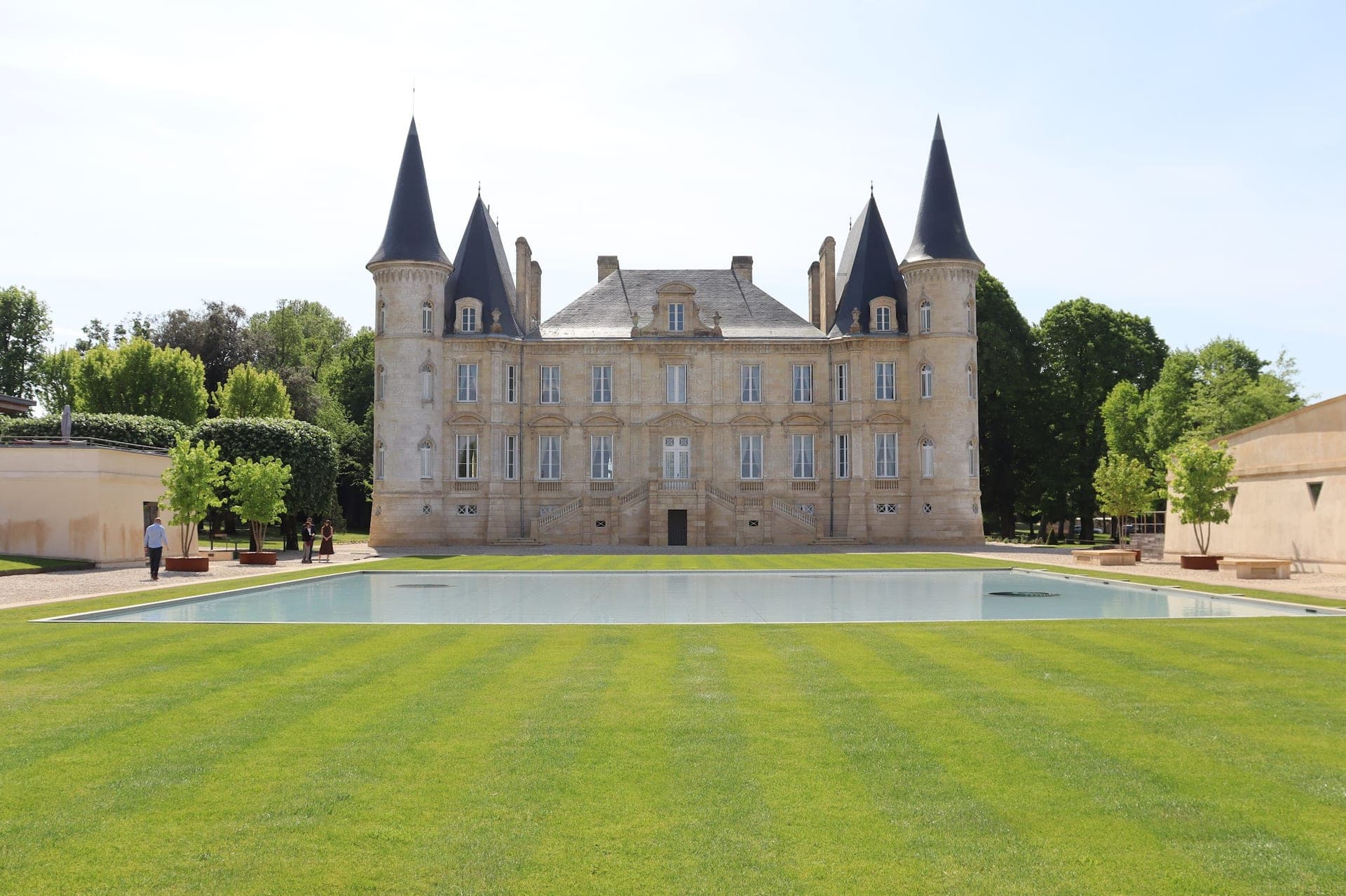 Premier cru bottles prepared for sale